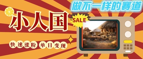 DeepSeek+绘图+视频制作小人国微观视频,小白轻轻松松上手,条条爆款,条条变现,单日就能收益-幽忧帮