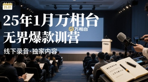 25年1月万相台无界爆款特训营线下录音-幽忧帮