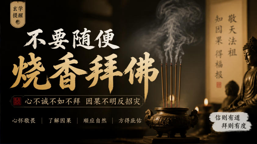 某公众号付费文章：玄学提醒：不要随便烧香拜佛-幽忧帮