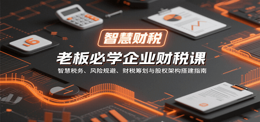 老板必学企业财税课:智慧税务、风险规避、财税筹划与股权架构搭建指南-幽忧帮