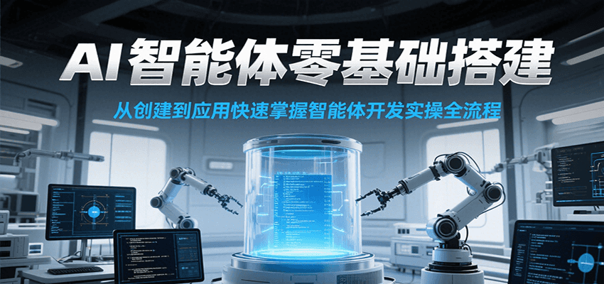 AI智能体零基础搭建实操课,从创建到应用快速掌握智能体开发全流程!-幽忧帮
