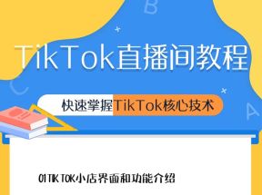 2022TikTok直播间的“大学问”，掌握TikTok核心技术，抓住全球直播时代的红利