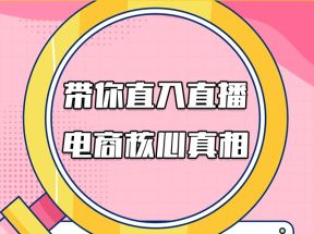 每周1期带你直入直播电商核心真相，破除盈利瓶颈（直播间流量爆破）